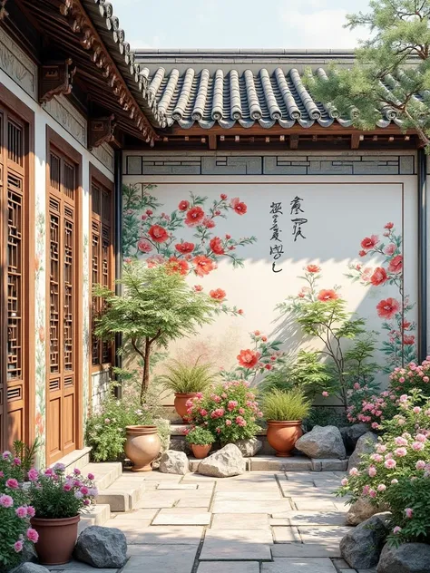 E_Traditional Chinese Courtyard_Ancient Building Scene Generation