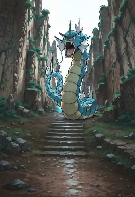 Gyarados: Water's Wrath | ギャラドス (Pokemon) (Pokedex #0130) [Illustrious & Pony]