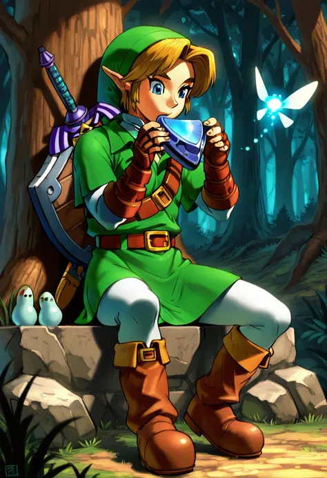 Link: Hero of Time (The Legend Of Zelda: Ocarina of Time) [Illustrious]