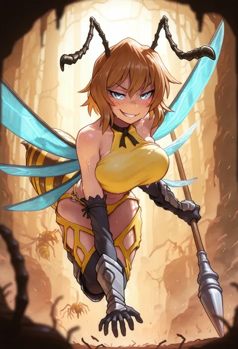 Honey Bee + Hornet - Monster Girl Encyclopedia (MGE)