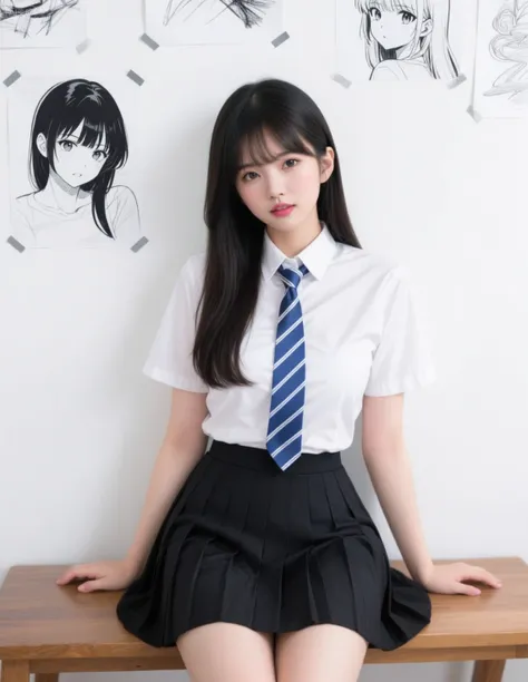 Virtual Asian Female Character 22