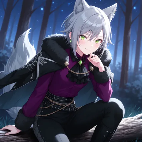 Wolf's Dark Cloak (Hinomori Shiho) / Project SEKAI