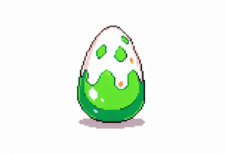 Pixel Eggs and Larva - Concept