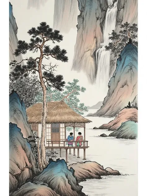 DX_Traditional Chinese Landscape Painting Style_Traditional Landscape Painting Style