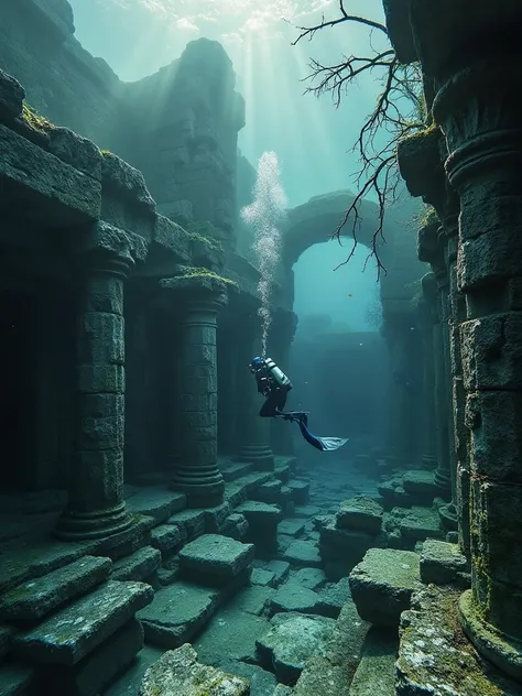 A_Underwater Scene Construction_Relic Diving Creation