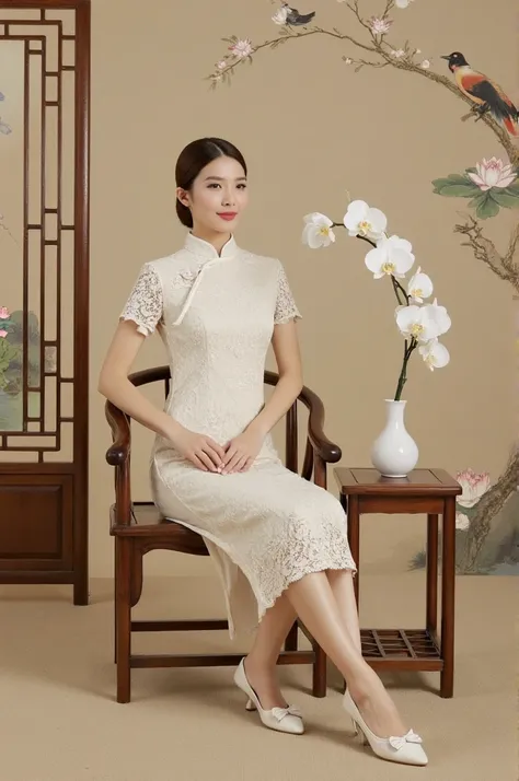 DP_Chinese Style Cheongsam Scene_Chinese-Style Portrait Generation