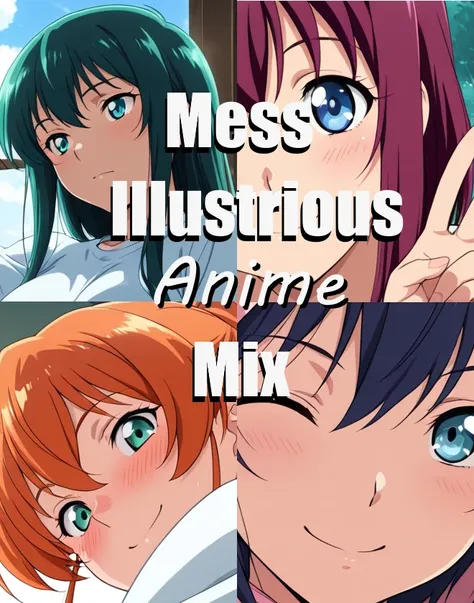 Mess Illustrious Anime Mix