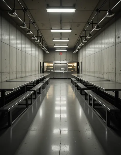 cavernous cafeteria illu