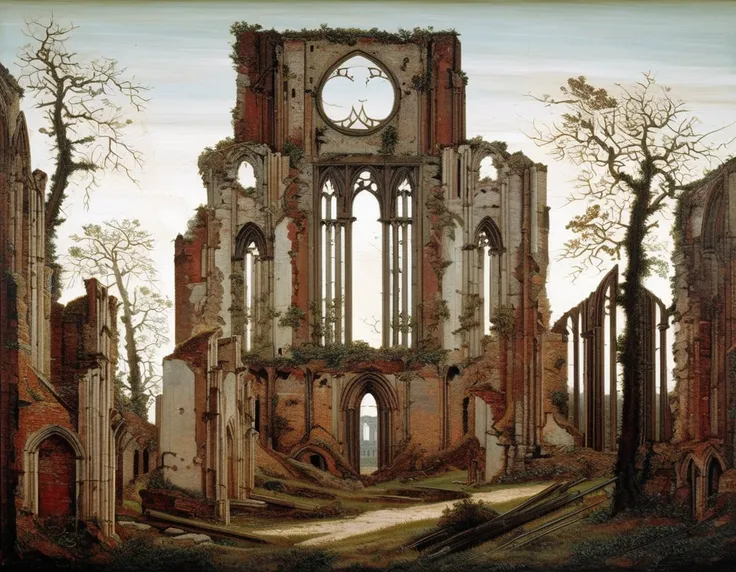 Caspar David Friedrich Style XL