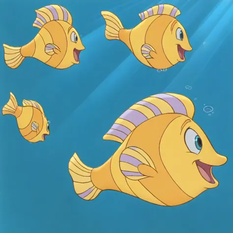 Yellow Fish (The Little Mermaid II)