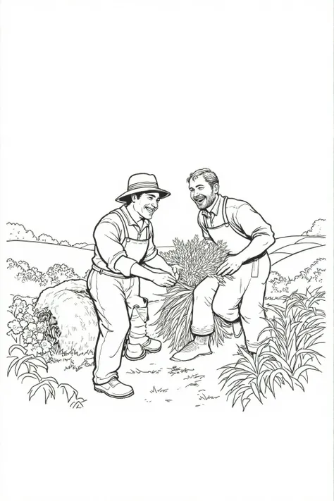 DK_Rural Life Scenes_Folk Custom Scene Drawing