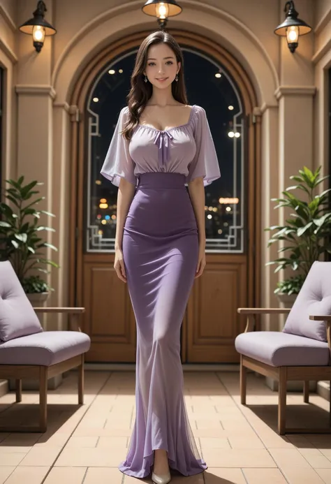 D019 Long Tight Skirt