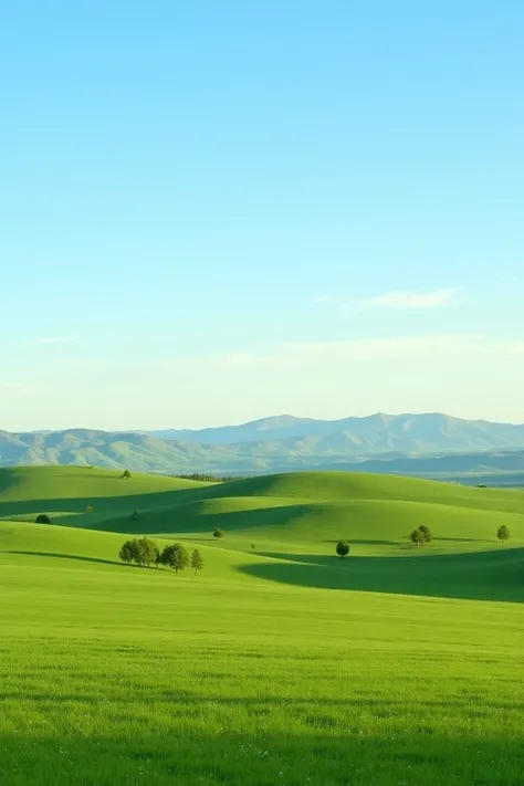 E_Natural Scenery Generation_Green Landscape Creation