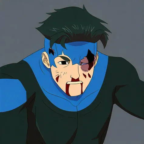 Mark Grayson Invincible (Damaged Blue Suit)_rel_260420