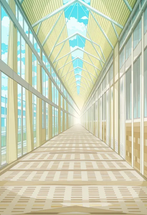 Nisekoi School Hallway | Concept | Illustrious