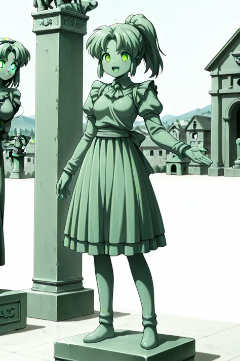 Civitai 銅像化 / Statue transformation