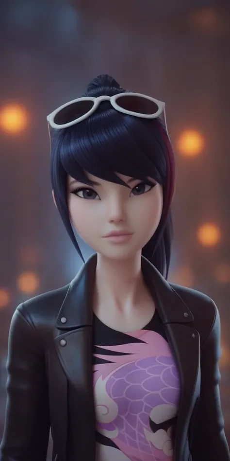 Fei Wu, Ladybug, Miraculous. Different models and attires.