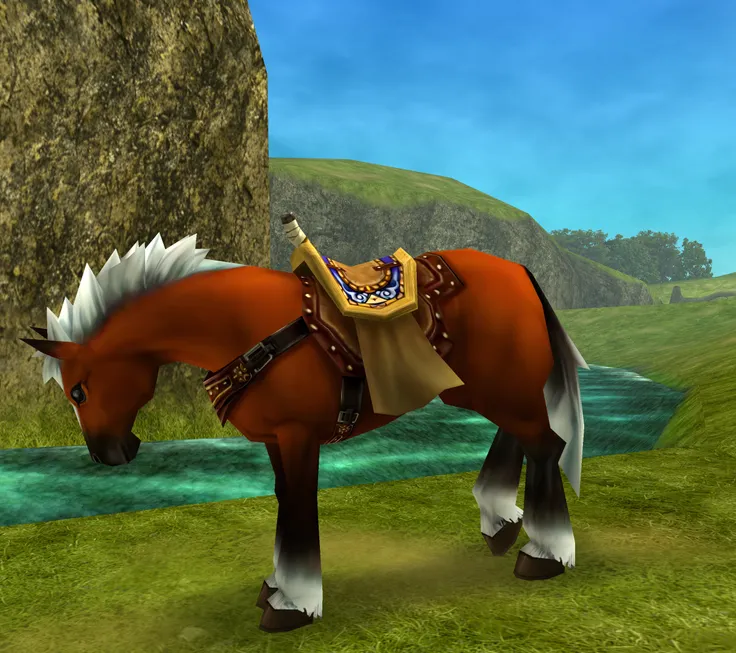 Epona (zelda ocarina of time, OoT) 3Ds Ver Illustrious/Pony