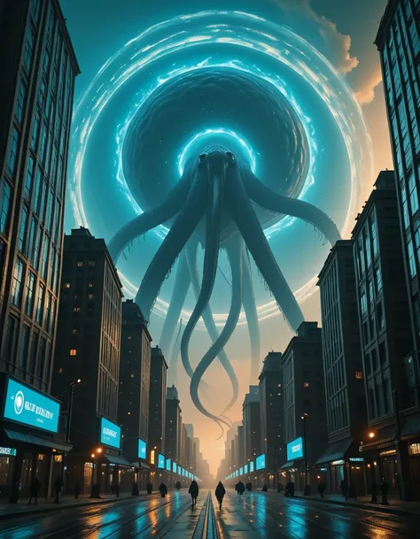 colossal otherworldly creature illu