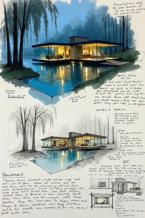 DJ_Architectural Hand-Painted Design_Diverse Architectural Generation