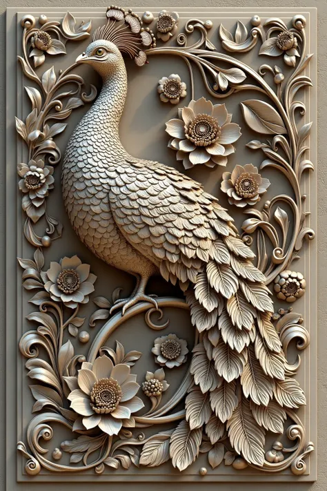 DR_3D Relief Style_Animal Sculpture Generation