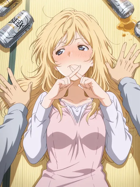 Tawawa on Monday (Getsuyoubi no Tawawa) (月曜日のたわわ) #400 / Drunk X Fingers - Poses