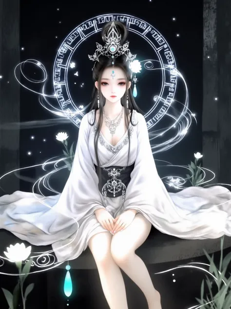 Light weaving, dark beauty