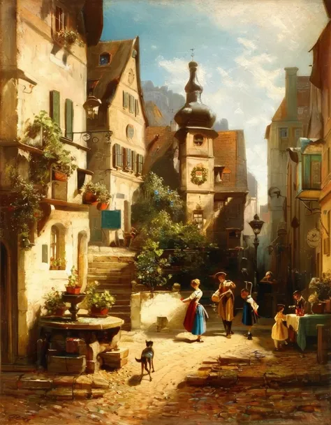 Carl Spitzweg Style XL Nr. 1