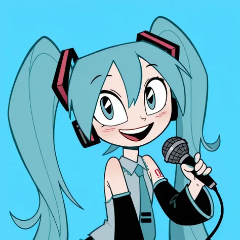 My Life as a Teenage Robot Style (Illustrious)