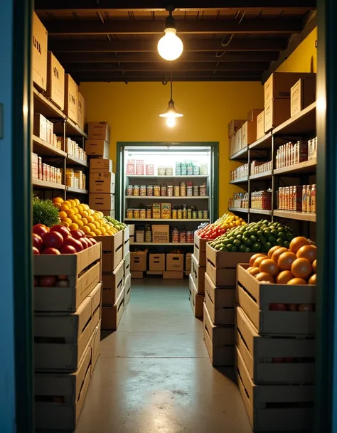 grocery backroom