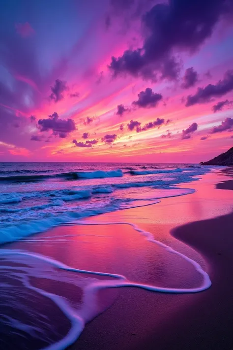 DT_Seascape Color Rendering_Beach Sunset Generation