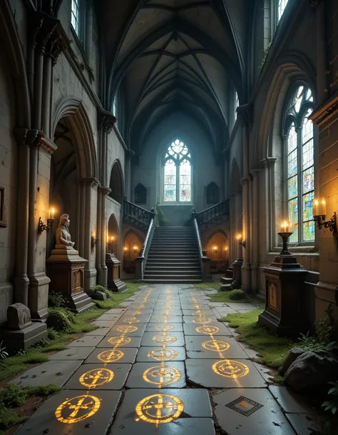 gothic cathedral interior pony