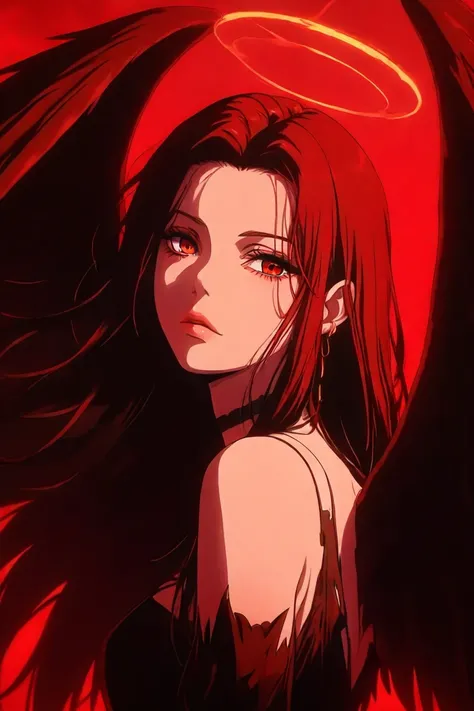 Red Aesthetic Anime illustriousXL