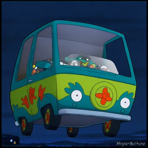 mystery machine van