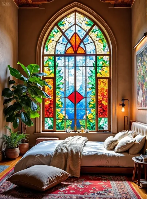 Italian Glass-Style Interior Decoration