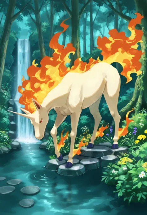 Rapidash: Galloping Flame | ギャロップ  (Pokedex #0078) [Illustrious]