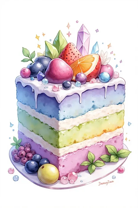 A_Cake Illustration Creation_Multi-Layered Cake Generation_rel_260420