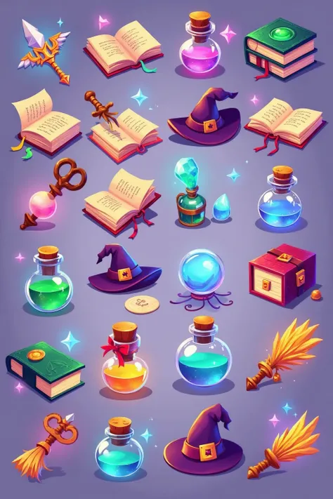 B_Fantasy Game Icons_Fantasy Game IconsTheme Icon Creation