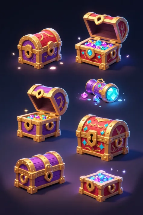 E_Treasure  Decoration Design_Treasure  Generation