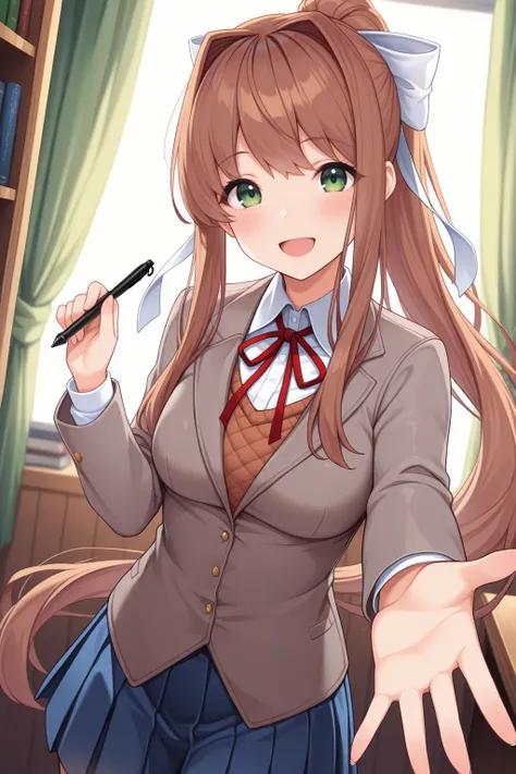 Monika モニカ| Doki Doki Literature Club! | 2 Outfits [IllustriousXL]