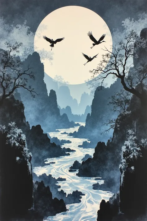 DL_Oriental Ink-Wash Style_National Style Scene Generation_rel_260420
