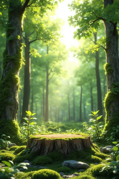 DR_Forest Scene Construction_Moss Landscape Generation
