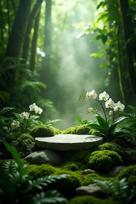 B_Forest-Style Scene Construction_Product Display Setting