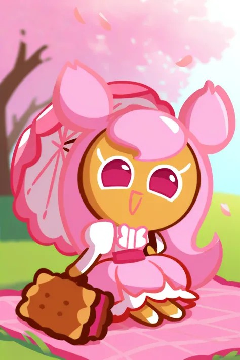 Cherry Blossom Cookie | Cookie Run
