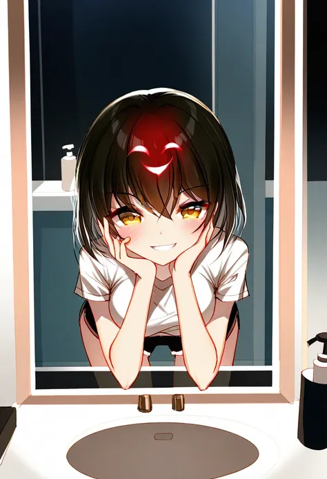 Possessed with Face on Forehead ( Concept)