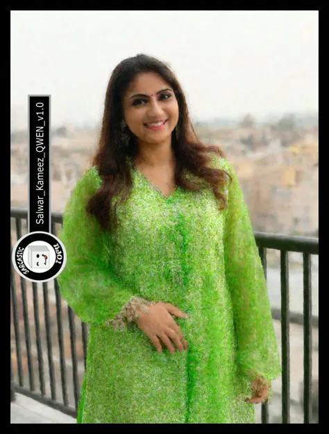 Salwar Kameez QWEN By Sarcastic TOFU