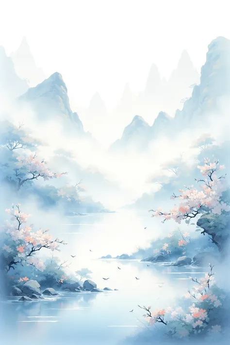 DL_Ink-Wash National Style_Landscape Scene Generation