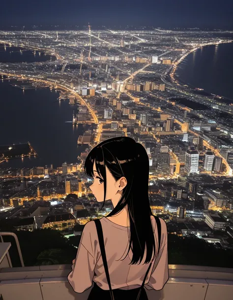 函館山展望台 / Hakodateyama viewing platform