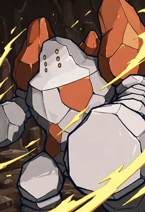 Regirock: King Rock | レジロック (Pokedex #0377) [Illustrious]