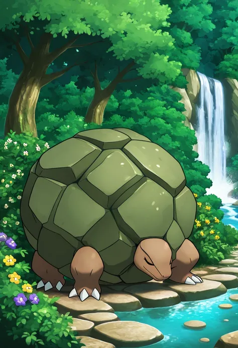 Golem: Megaton Pokemon | ゴローニャ (Pokedex #0076) [Illustrious]